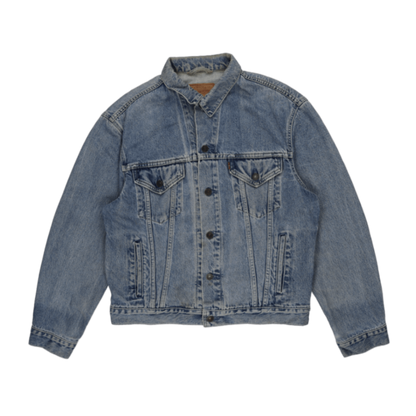 Levi's Vintage Denim Trucker Jacket Blue Size L Cotton