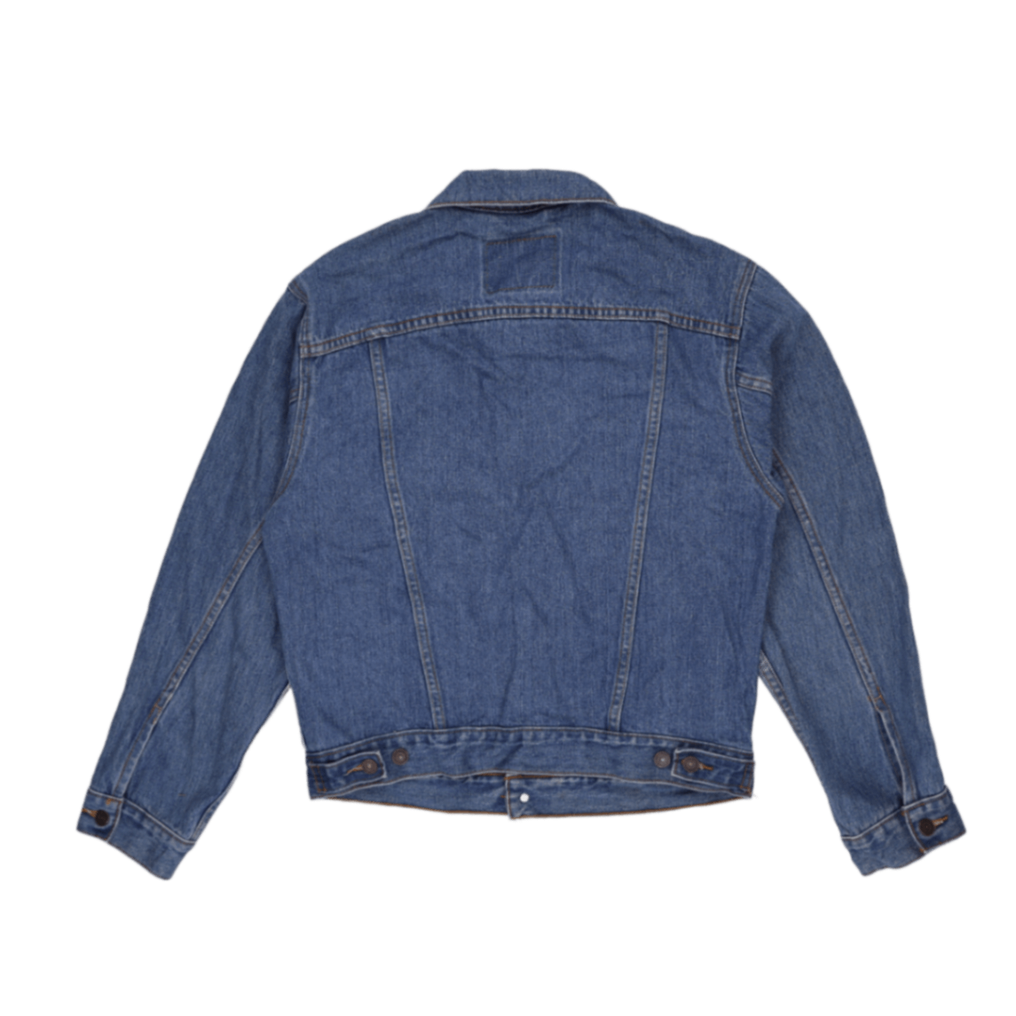 Levi's Vintage Mens Trucker Jacket Blue Size Small 100% Cotton Model 70507