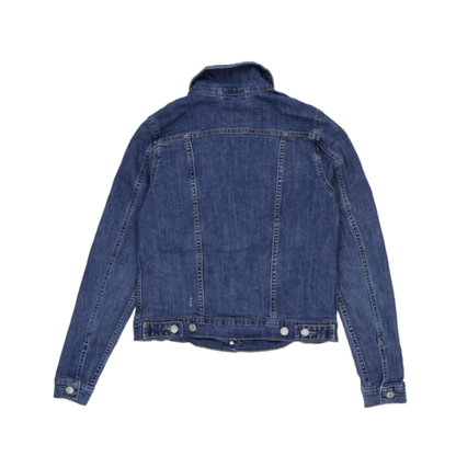 Levi's Vintage Blue Denim Trucker Jacket Size Medium Cotton Denim