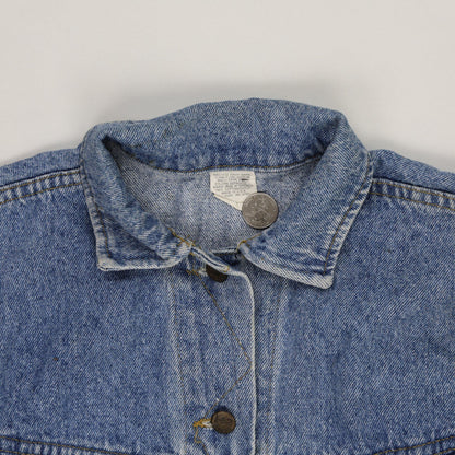 Lee Vintage Denim Jacket Blue Large Cotton Unisex