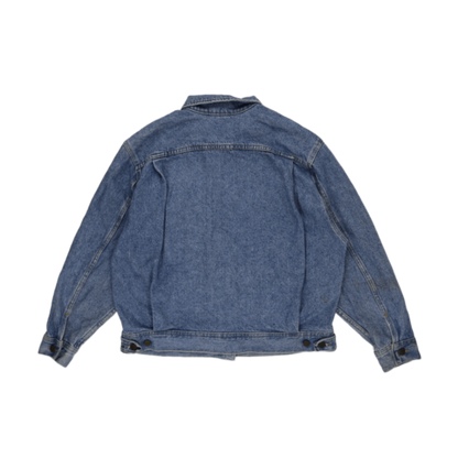 Lee Vintage Denim Jacket Blue Large Cotton Unisex