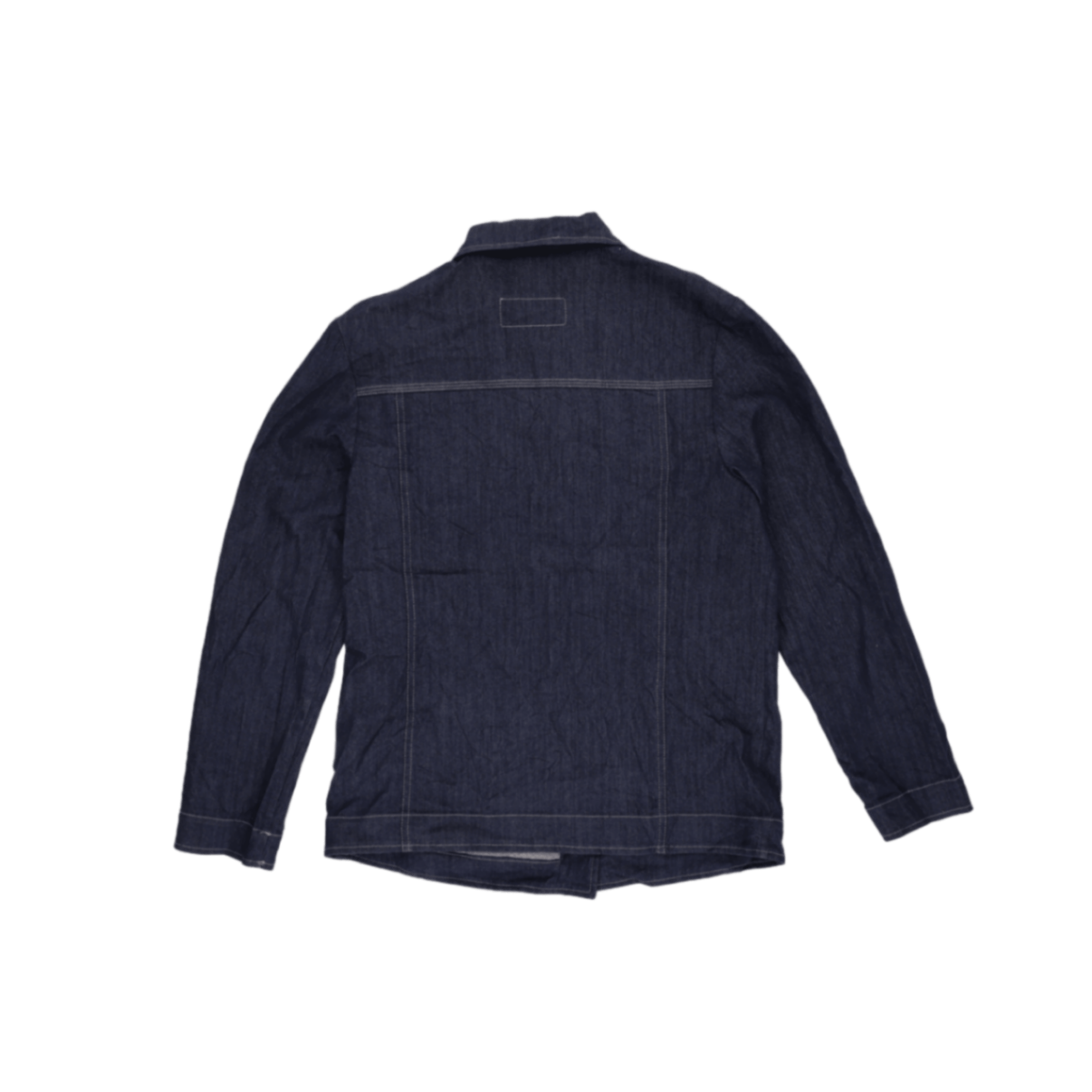 M&S Mode Womens Denim Jacket Indigo Blue EUR 36 Cotton Collared