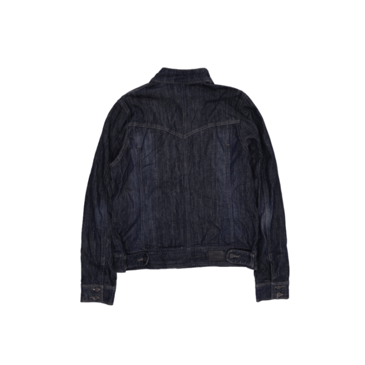 Active Wear La Redoute Classic Indigo Denim Jacket Large Casual Jacket Stand Collar