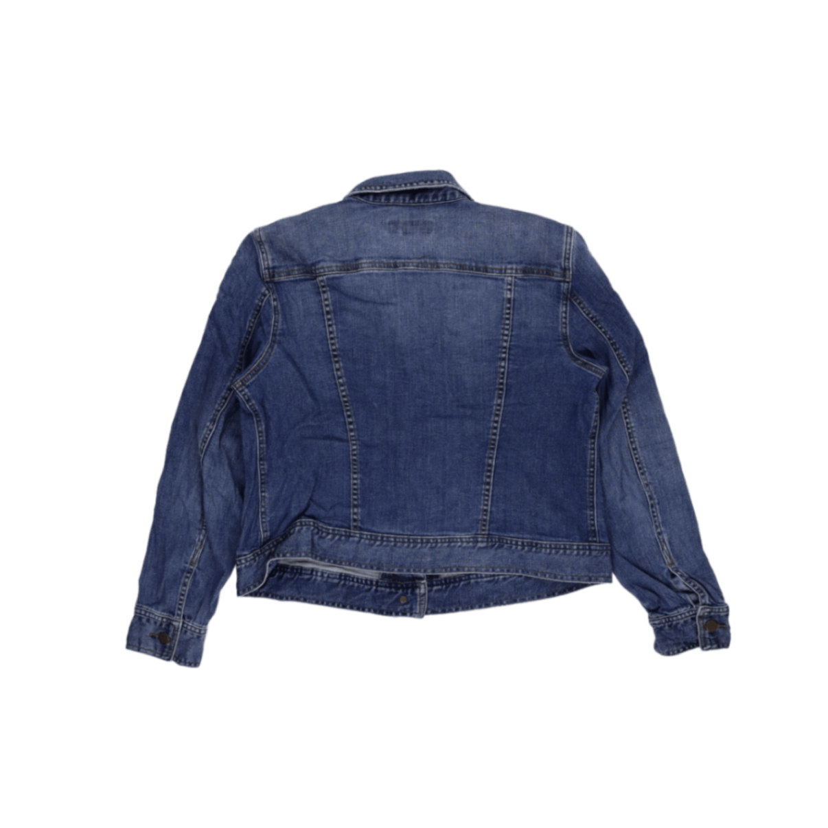 Lauren Jeans Co Ralph Lauren Women's Vintage Blue Denim Jacket XL 100% Cotton