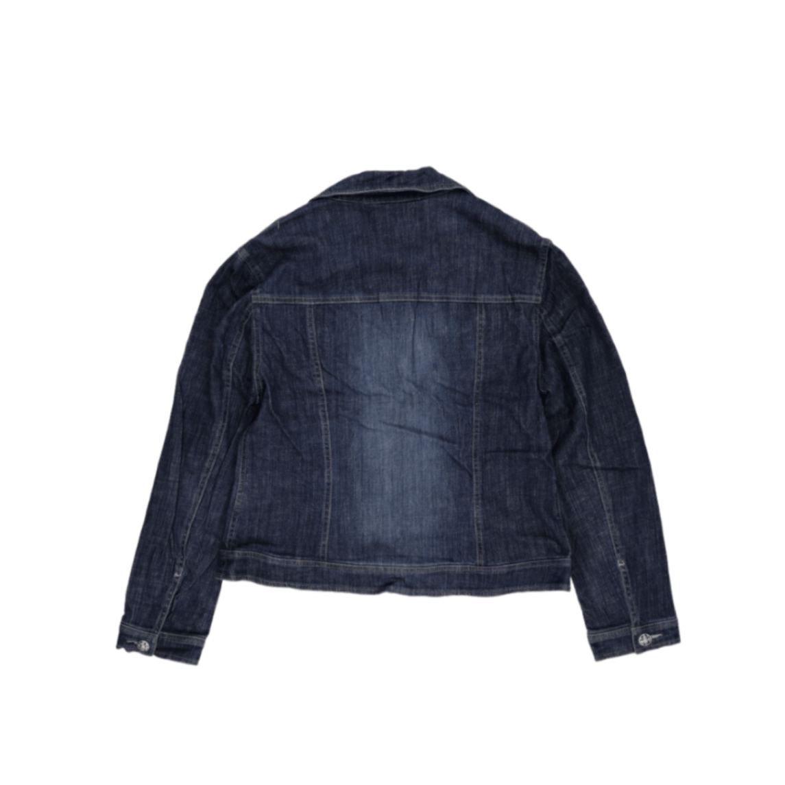 TRIBA Denim Women's Stretch Blue Denim Jacket Size 10