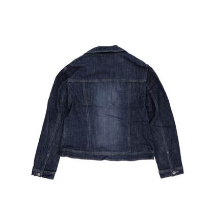 TRIBA Denim Women's Stretch Blue Denim Jacket Size 10