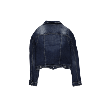 Celio Blue Denim Jacket Medium Cotton Collared