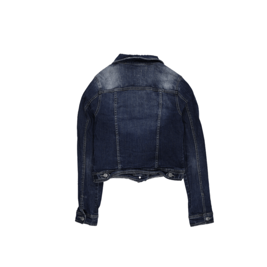 Celio Blue Denim Jacket Medium Cotton Collared