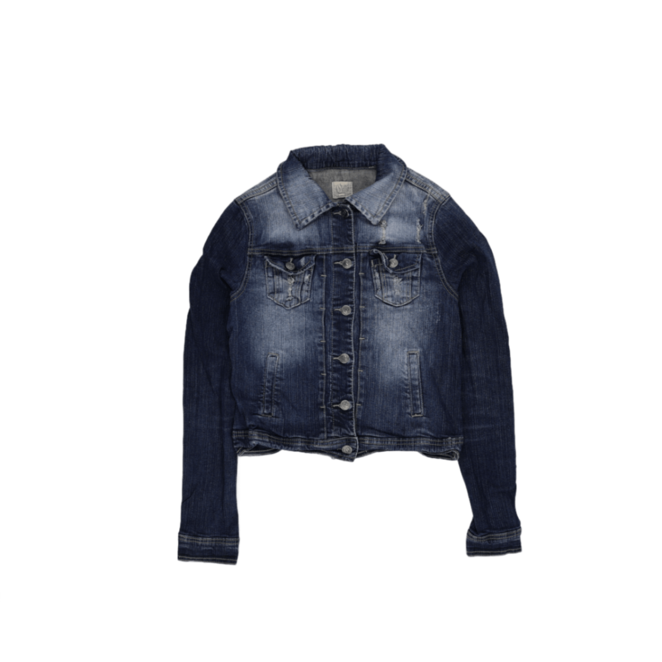Celio Blue Denim Jacket Medium Cotton Collared