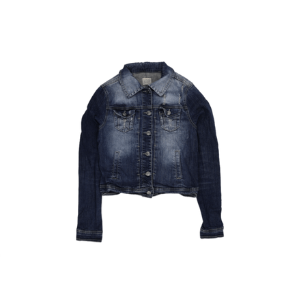 Celio Blue Denim Jacket Medium Cotton Collared