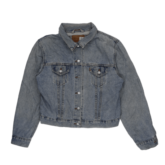 Levi's Vintage Trucker Jacket Blue Large 100% Cotton Men's