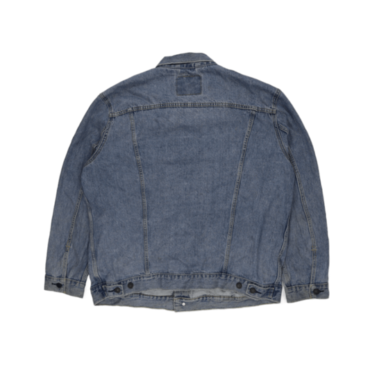 Levi's 3XL Classic Blue Denim Jacket Vintage Cotton Trucker Coat for Men