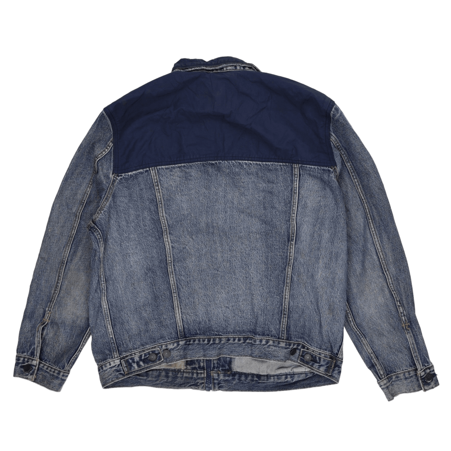 Levi's Vintage Trucker Jacket Men's XL Blue Navy Cotton Nylon