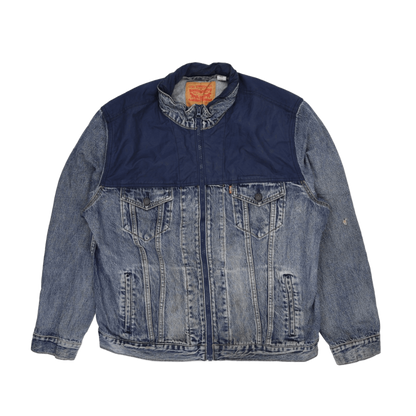 Levi's Vintage Trucker Jacket Men's XL Blue Navy Cotton Nylon