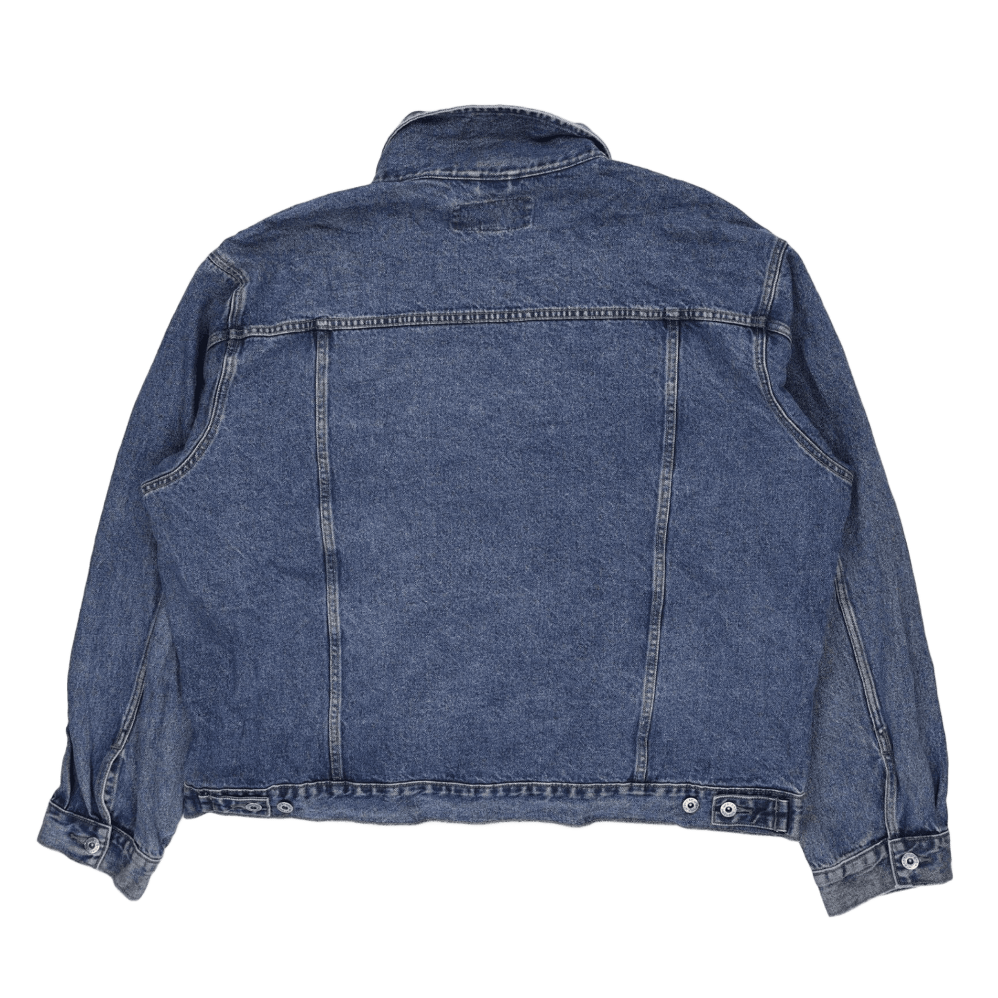 Wrangler Hero Vintage Denim Jacket Blue 3XL 100 Percent Cotton Mens