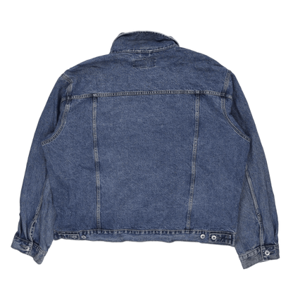 Wrangler Hero Vintage Denim Jacket Blue 3XL 100 Percent Cotton Mens
