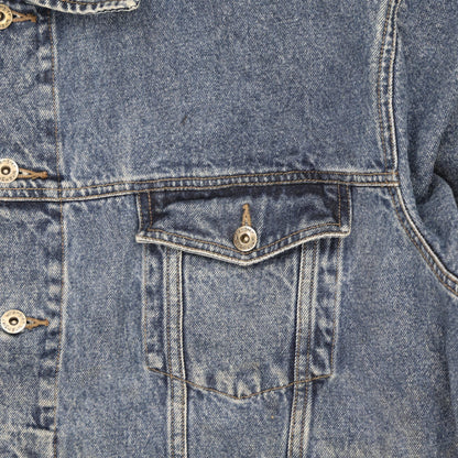 Wrangler Hero Vintage Denim Jacket Blue 3XL 100 Percent Cotton Mens