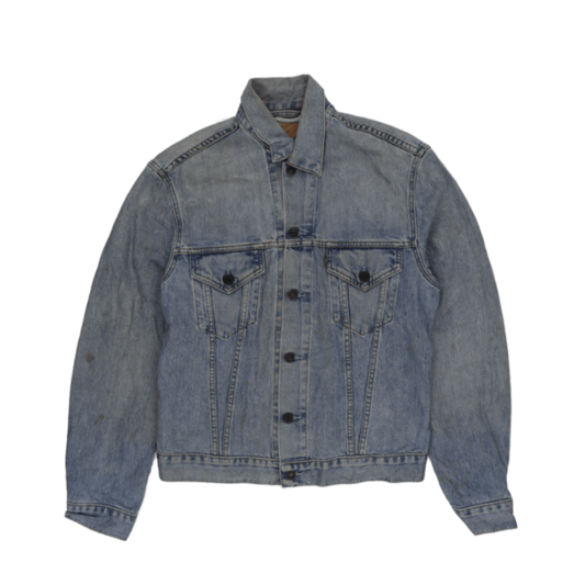 Levi's Vintage Light Blue Denim Trucker Jacket Model 70500 Men's Size L Cotton