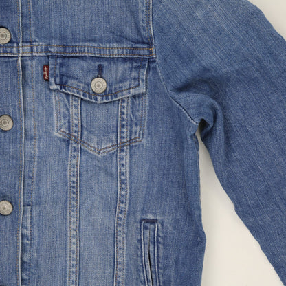 Levi's Medium Blue Denim Trucker Jacket Men's Size M 100% Cotton Vintage