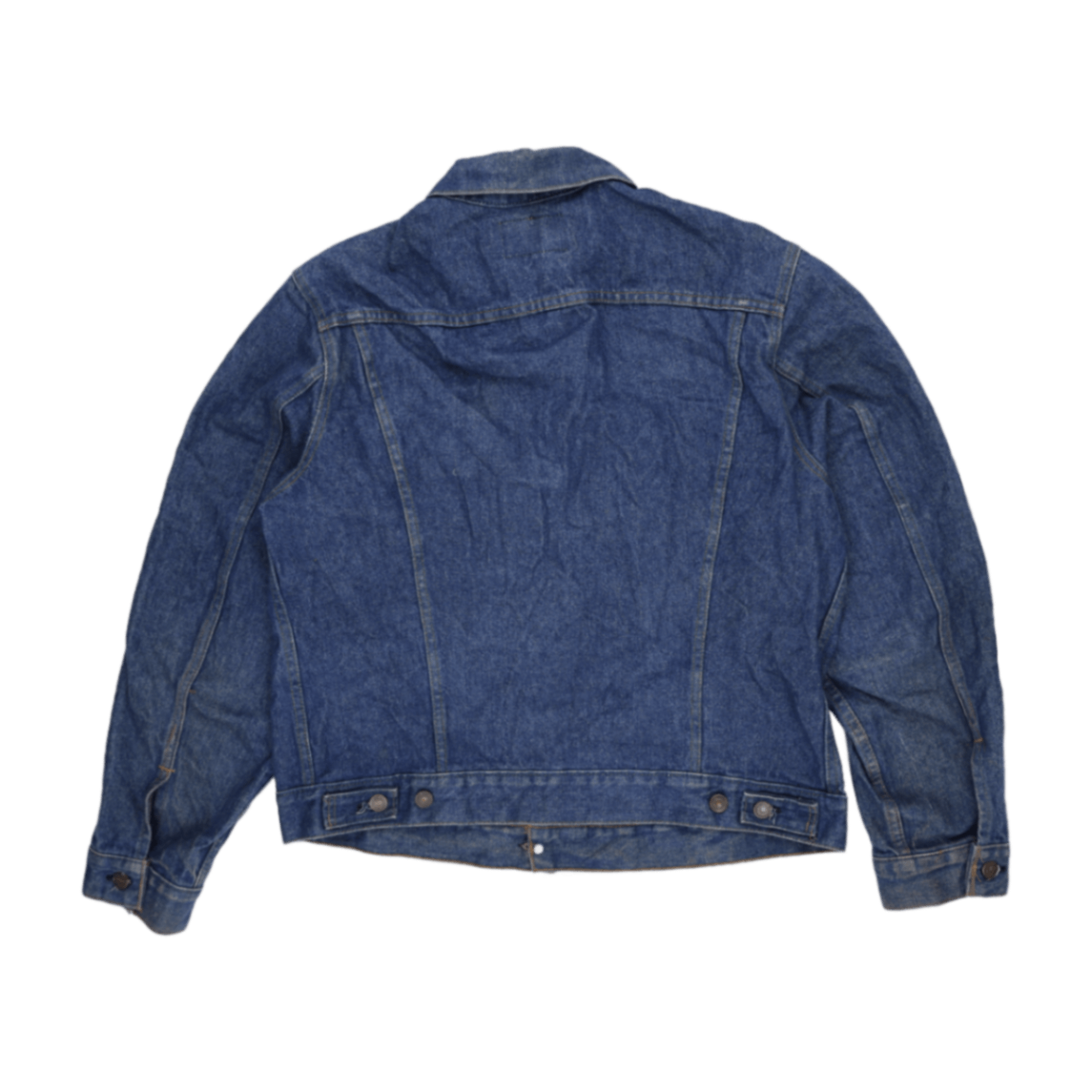 Levi's 70505 Vintage Blue Denim Jacket Size 42 Large Cotton Collared Men's