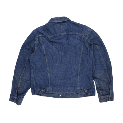 Levi's 70505 Vintage Blue Denim Jacket Size 42 Large Cotton Collared Men's