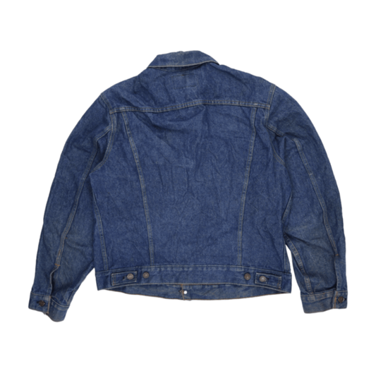Levi's 70505 Vintage Blue Denim Jacket Size 42 Large Cotton Collared Men's