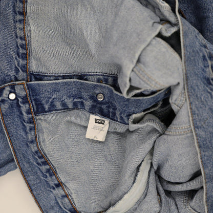 Levi's Vintage Trucker Jacket Light Blue XXL 100% Cotton Collared