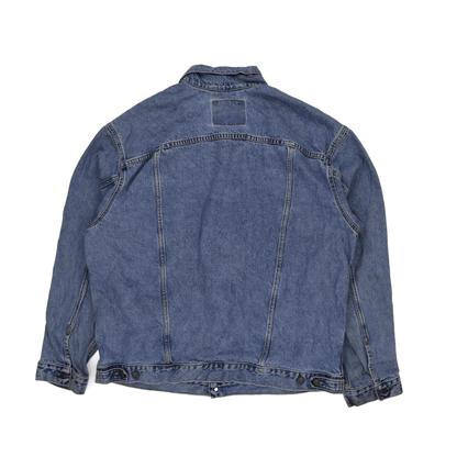Levi's Vintage Trucker Jacket Light Blue XXL 100% Cotton Collared