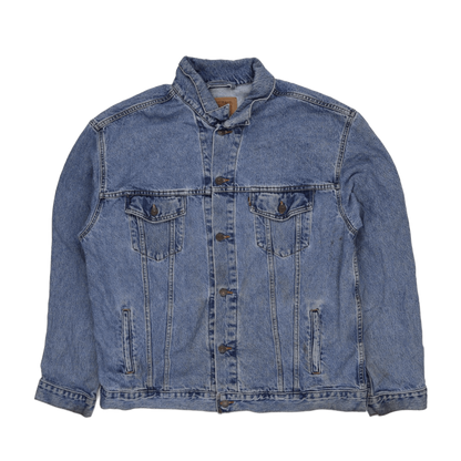 Levi's Vintage Trucker Jacket Light Blue XXL 100% Cotton Collared