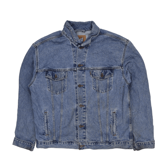 Levi's Vintage Trucker Jacket Light Blue XXL 100% Cotton Collared