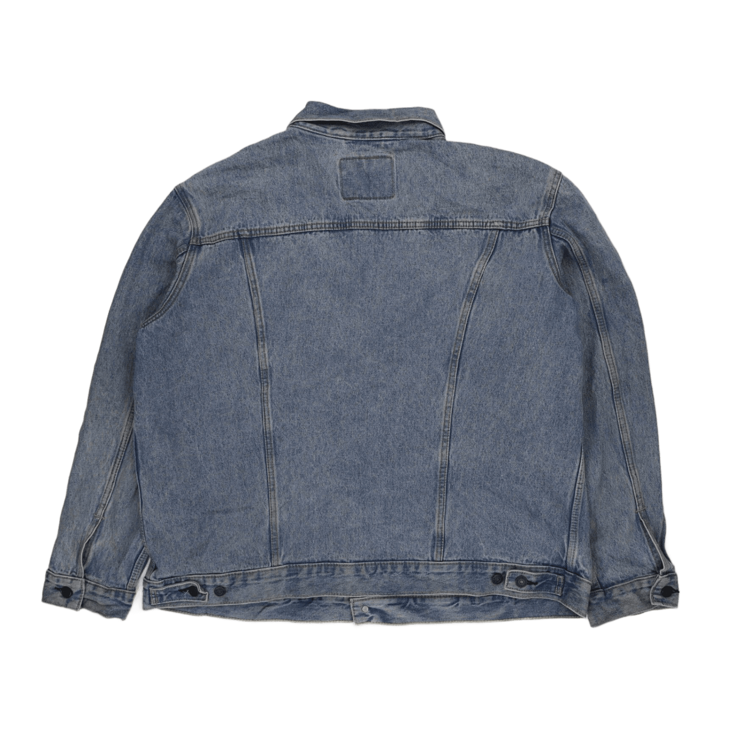 Levi's XXL Light Blue Vintage Denim Trucker Jacket 100% Cotton Collared