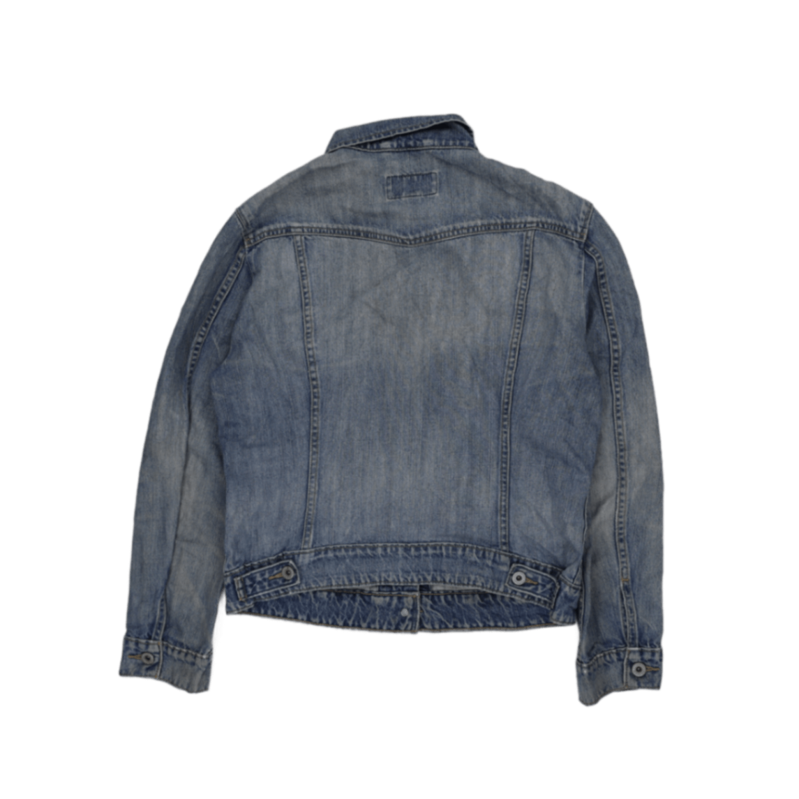 Levi's Light Blue Denim Jacket Men's Large Vintage Cotton Collared
