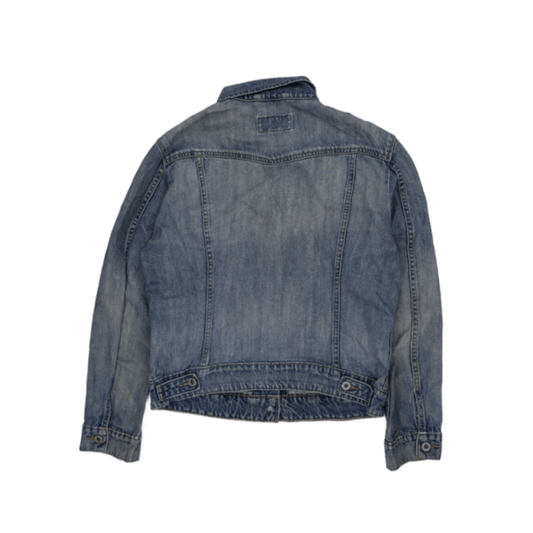 Levi's Light Blue Denim Jacket Men's Large Vintage Cotton Collared