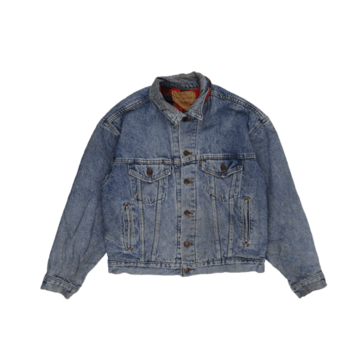 Levi's Vintage Denim Trucker Jacket Blue Small Cotton