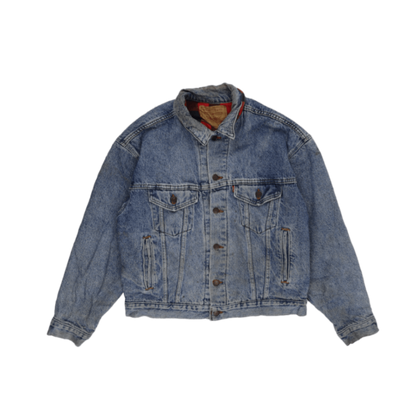 Levi's Vintage Denim Trucker Jacket Blue Small Cotton