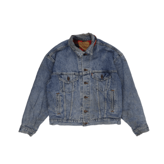 Levi's Vintage Denim Trucker Jacket Blue Small Cotton