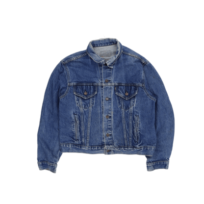 Levi's Vintage Blue Denim Trucker Jacket Men's Size 50R Large 100% Cotton