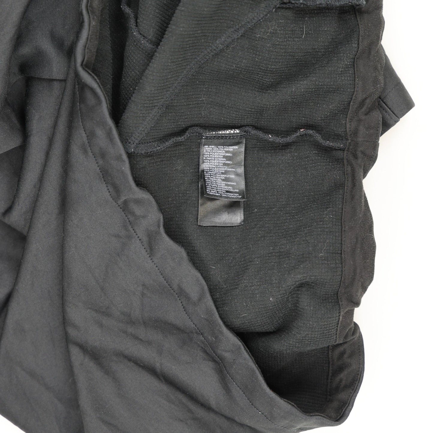 The North Face Black Fleece Gilet Vest XXL Polyester High Neck