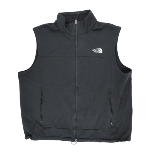 The North Face Black Fleece Gilet Vest XXL Polyester High Neck