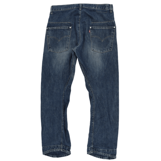 Levi's 501 Vintage Blue Denim Jeans 33x32 Straight Leg Cotton for Men