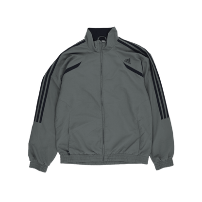 adidas Climalite Grey Track Jacket Large Polyester Mens