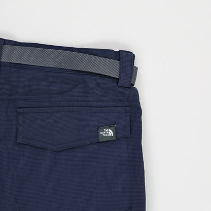 The North Face Navy Cargo Trousers Small Nylon Outdoor Hiking 77 cm Inseam