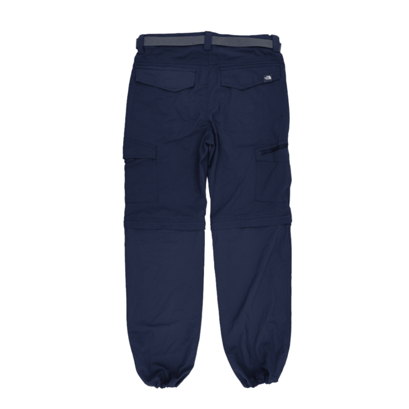 The North Face Navy Cargo Trousers Small Nylon Outdoor Hiking 77 cm Inseam