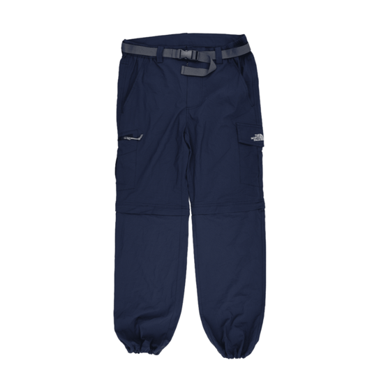The North Face Navy Cargo Trousers Small Nylon Outdoor Hiking 77 cm Inseam