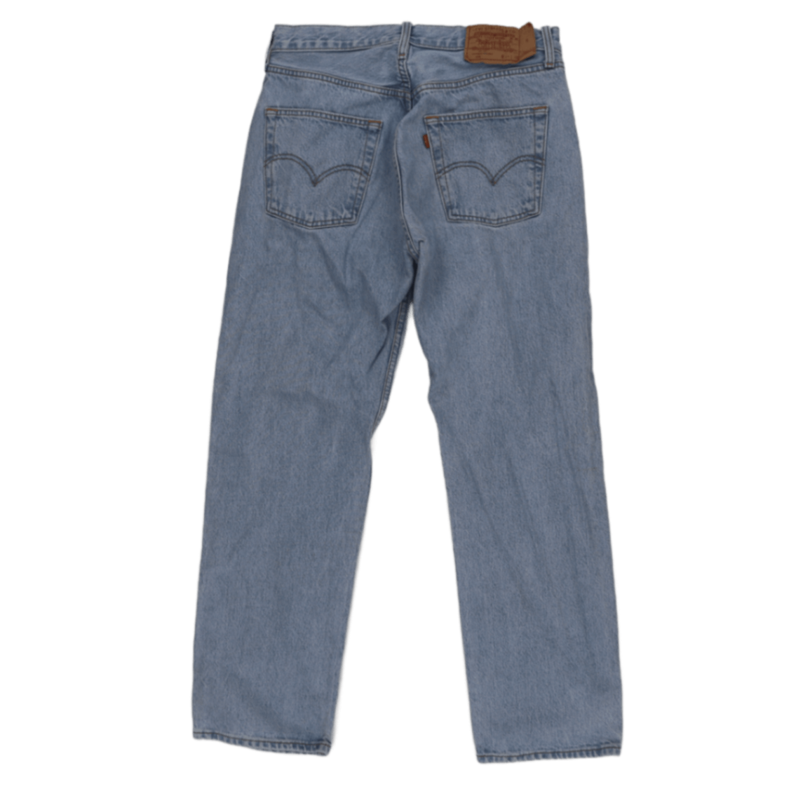 Levi's 501 Vintage Light Blue Straight Leg Jeans W34 L30 100 Percent Cotton