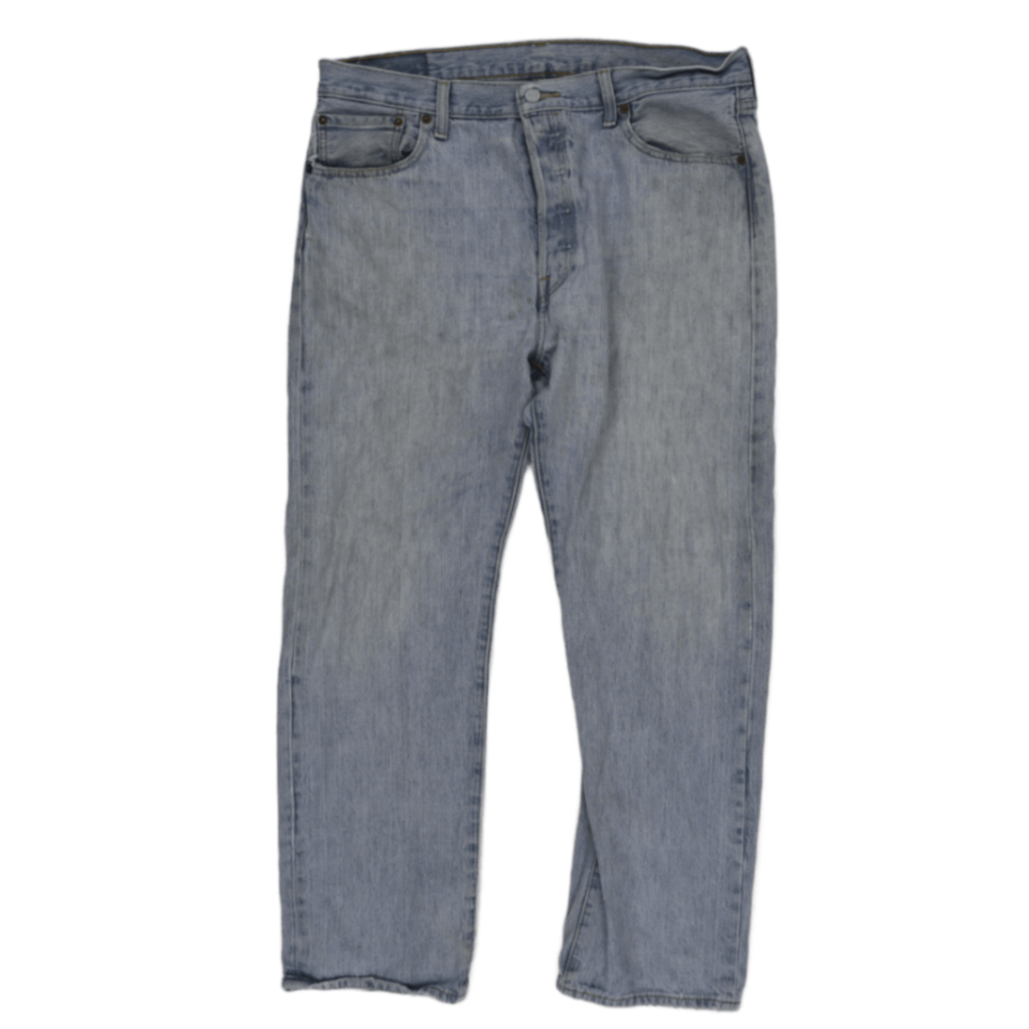 Levi's 501 Light Blue Vintage Straight Leg Jeans W32 L30 Cotton