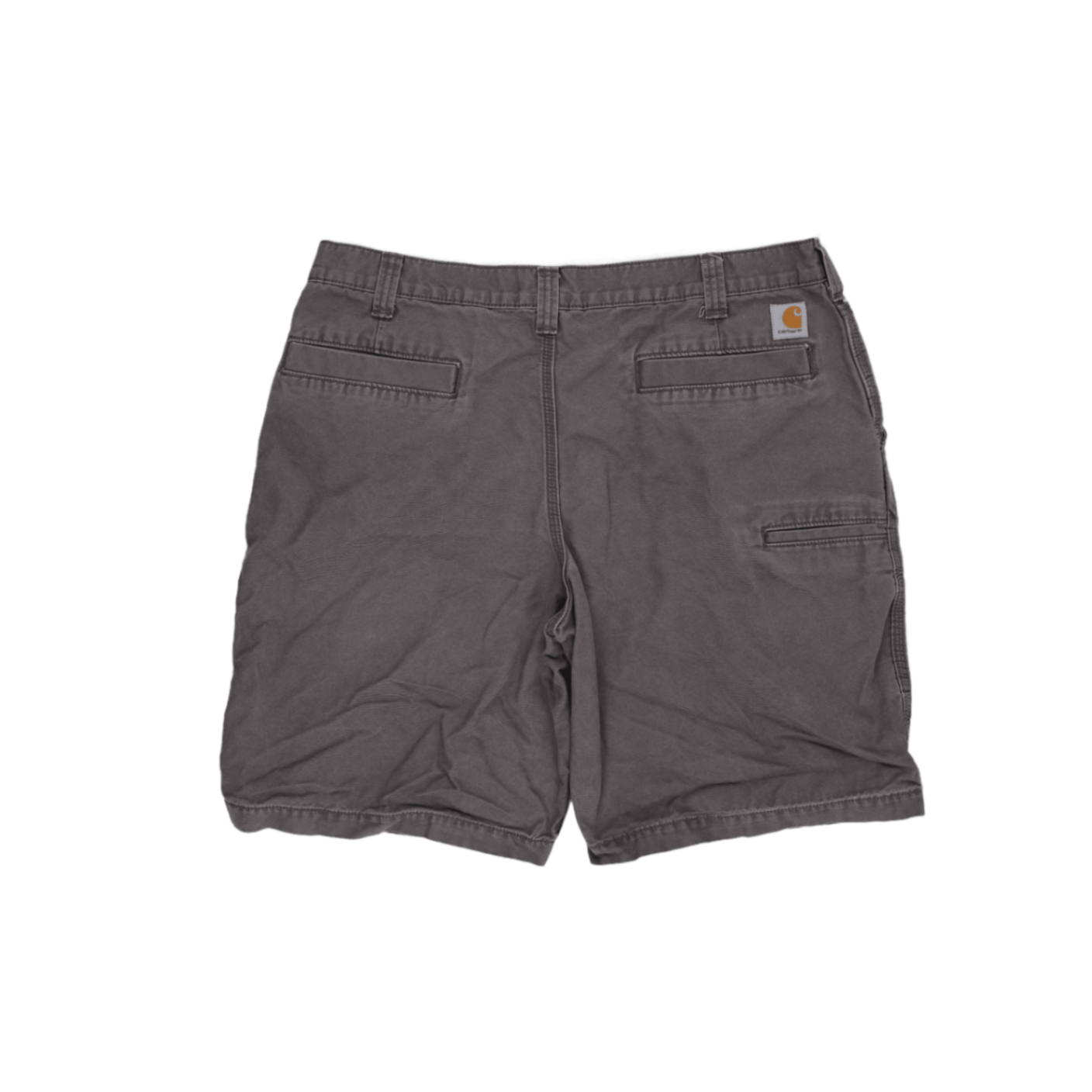Carhartt Relaxed Fit Work Shorts Grey Size 38 100 Percent Cotton Vintage