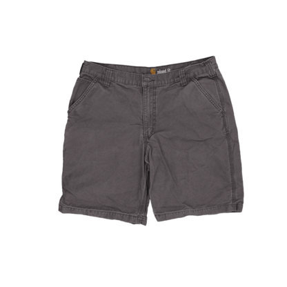 Carhartt Relaxed Fit Work Shorts Grey Size 38 100 Percent Cotton Vintage