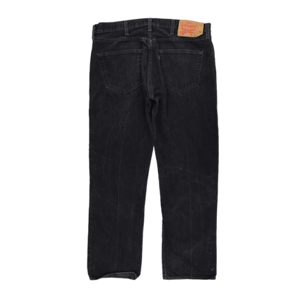 Levi's 501 Original Black Jeans W38 L32 Cotton Straight Leg Vintage