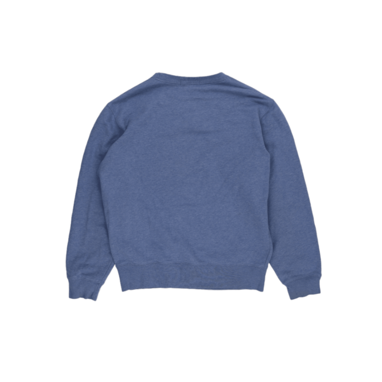 Polo Ralph Lauren Blue Crew Neck Sweatshirt Men Medium Cotton Blend